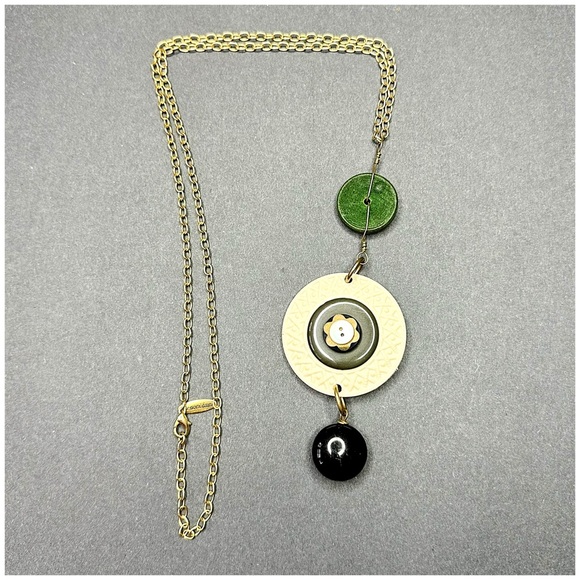 Anthro “Crème de Menthe Necklace” by Lenora Dame - Picture 8 of 11